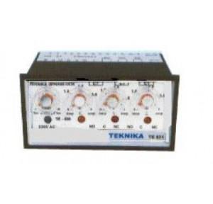 Teknika Three Element IDMT Type Earth Fault Relay, TE 550 Flush